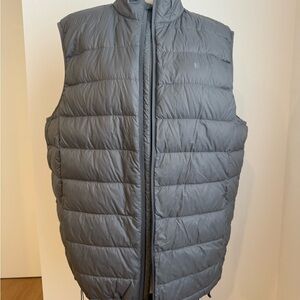 Linksoul grey puffer vest